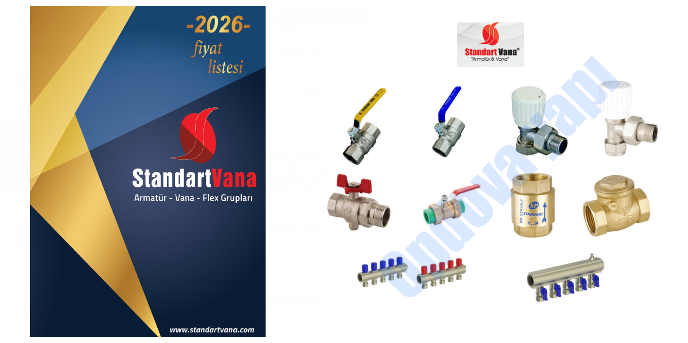 Standart Vana Fiyat Listesi